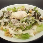 ポワロ - 温玉のせシーザーサラダ