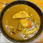 きしや - 「牛すじカレーきしめん」(1330円)です