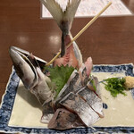 庄や - 真あじ刺身