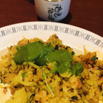 DURGA - ガーリックジーラライスにもミントソース　　byまみこまみこ