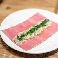 炭火焼肉ホルモン うしごろ 中目黒店 - タン刺し