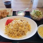 中華屋 長右ヱ門 - 炒飯セット（税込1,100円）