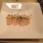 らんぷ亭 - カンパチのカルパッチョ