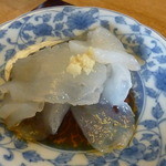 伊達 翁 - 自家製こんにゃく刺身
