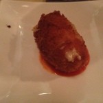 らんぷ亭 - 4500円のコース  かにクリームコロッケ