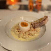 Benoit Alain Ducasse - 鱈のブランダードと半熟卵