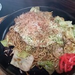 Okonomiyaki Okina - 月見焼きそば