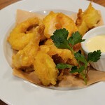 オリーブの丘 - えびと長葱のフリット