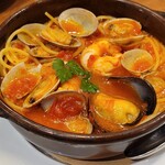 オリーブの丘 - 【期間限定】赤海老のトマトスープパスタ