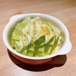 サムギョプサルと韓国料理 TUTUMU38 - やみつき塩キャベツ