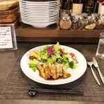 ECURIE - 岩手県産佐助豚トントロステーキ
                                〜オリエンタルソース〜　　1480円