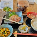 レストラン&カフェ kokage - 料理写真:岩塩焼き定食