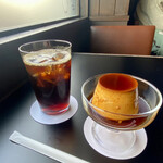 Kissa Nito - アイスコーヒー、プリン
