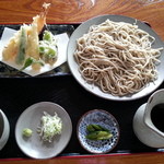 蔵のそば処きよ - 天もり　1150円