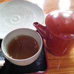 蔵のそば処きよ - そば湯を入れ完食へ