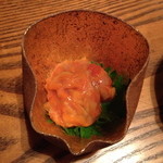 旬菜魚 味家 - ホヤの塩辛（６００円）２０１３年６月
