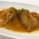 Cabbage rolls simmered for 8 hours
