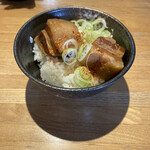 支那そば なかじま - 角煮ご飯