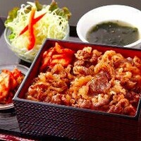 黒和牛牛丼重