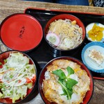 大村庵 - かつ丼セット　1,300円