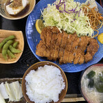 Tonkatsu Yanagi - ばら上かつ定食
