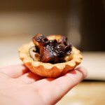 膳処末富 - 末富さんらしくなくても香りが見事に一致させる新感覚の一品。