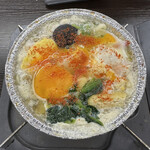 LAWSON - 鍋焼きうどん（ヨード卵2玉）