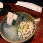 ぼるが - お通し　貴方は高野豆腐が好きではない