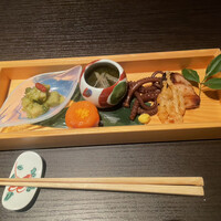 四季の蔵 右近 本店 - 前菜5種盛り