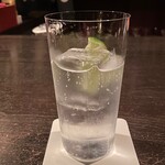 バー エイジング - ジントニック