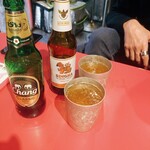 モモタイ - バタバタしてるのでわたしもビール