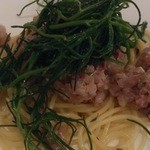 イル ブル - 2013.6.21鯵のたたきパスタ
