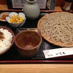 そば処　一清庵 - ざるそば定食