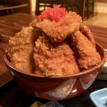 ごちそう家 ぽん太 - 「ソースカツ丼 大」(1200円)