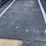 保護猫カフェ ひだまり号 - 駐車スペースはこんな感じ