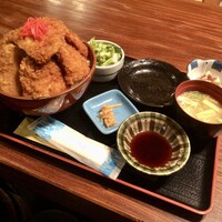 ごちそう家 ぽん太 八丁堀店 - 「ソースカツ丼 大」(1200円)