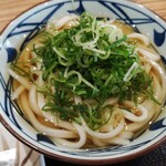 丸亀製麺 - かけ並(360円)