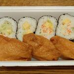 ディオ - サラダ助六 (税抜)184円 ※開封後 (2023.02.07)