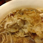 一〇そば - 鶏にもしっかり味がついてて旨い！