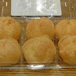 ディオ - しあわせカスタードシュークリーム (税抜)78円 ※開封後<拡大> (2023.02.07)