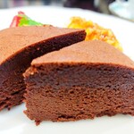 神戸 萩原珈琲店 - チョコレートケーキ