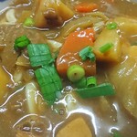 大衆食堂 万福 - カレーうどん アップ