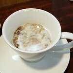 キッチン ブルー グローブ - ミルクを入れます