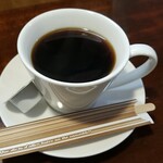 キッチン ブルー グローブ - コーヒーのアップ