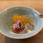 味 ふくしま - デコポンとイチゴ