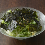 ★Lots of Korean seaweed! Tannosuke's Choregi Salad