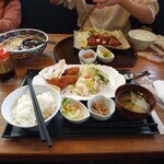レストラン蘭  - カキフライ定食