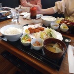 レストラン蘭  - カキフライ定食