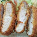 レストラン蘭  - トンカツ定食