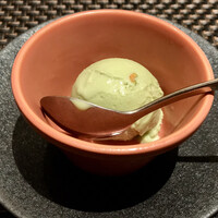 うらやま京色 - ランチのアイスクリーム